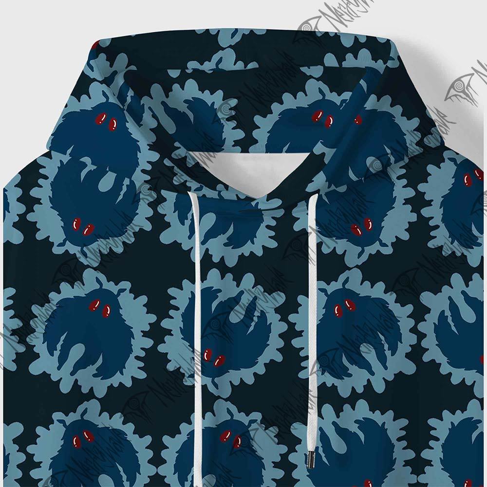 Mothman All Over Print Scuba Hoodie