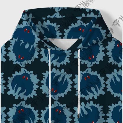 Mothman All Over Print Scuba Hoodie