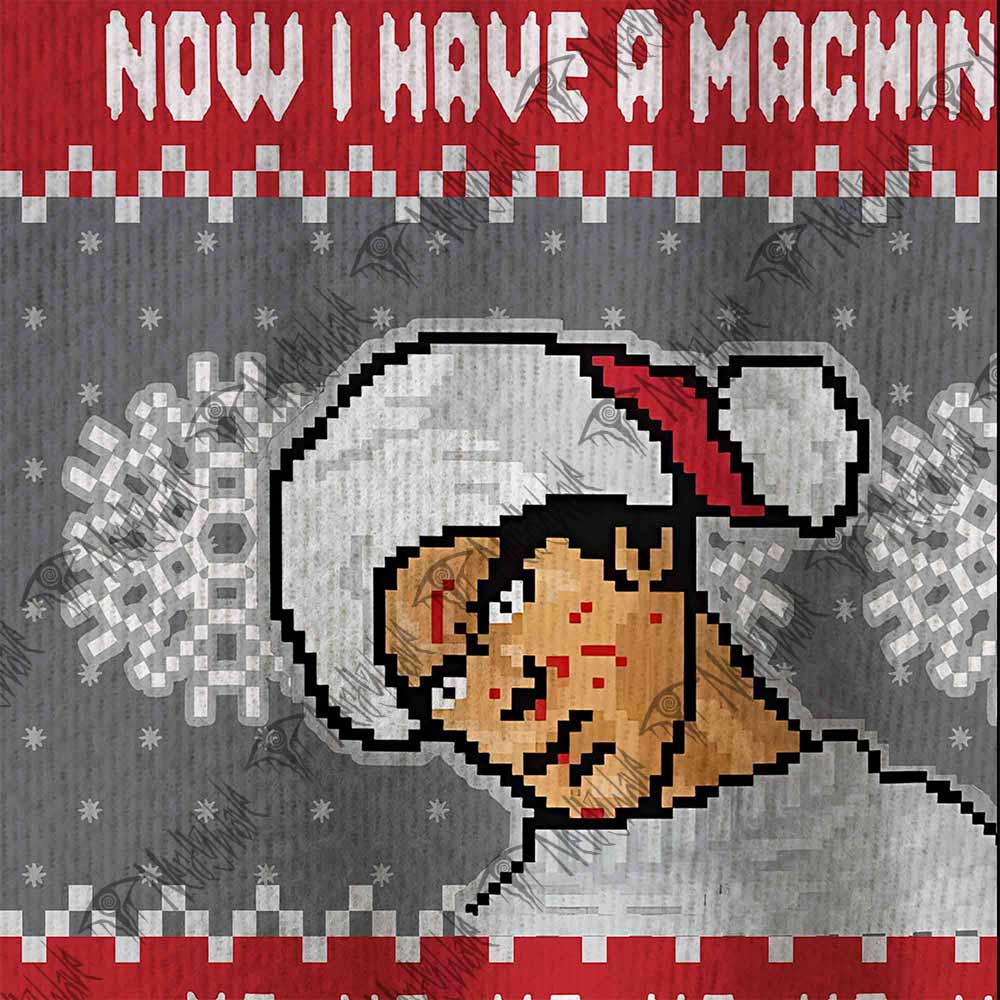 Now I Have a Machine Gun V2 Die Hard Ugly Sweatshirts