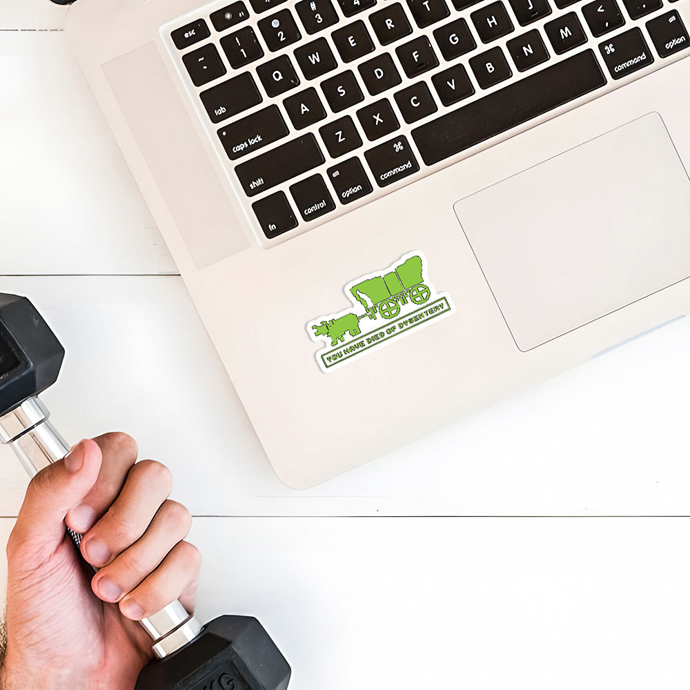 You Have Died of Dysentery Sticker