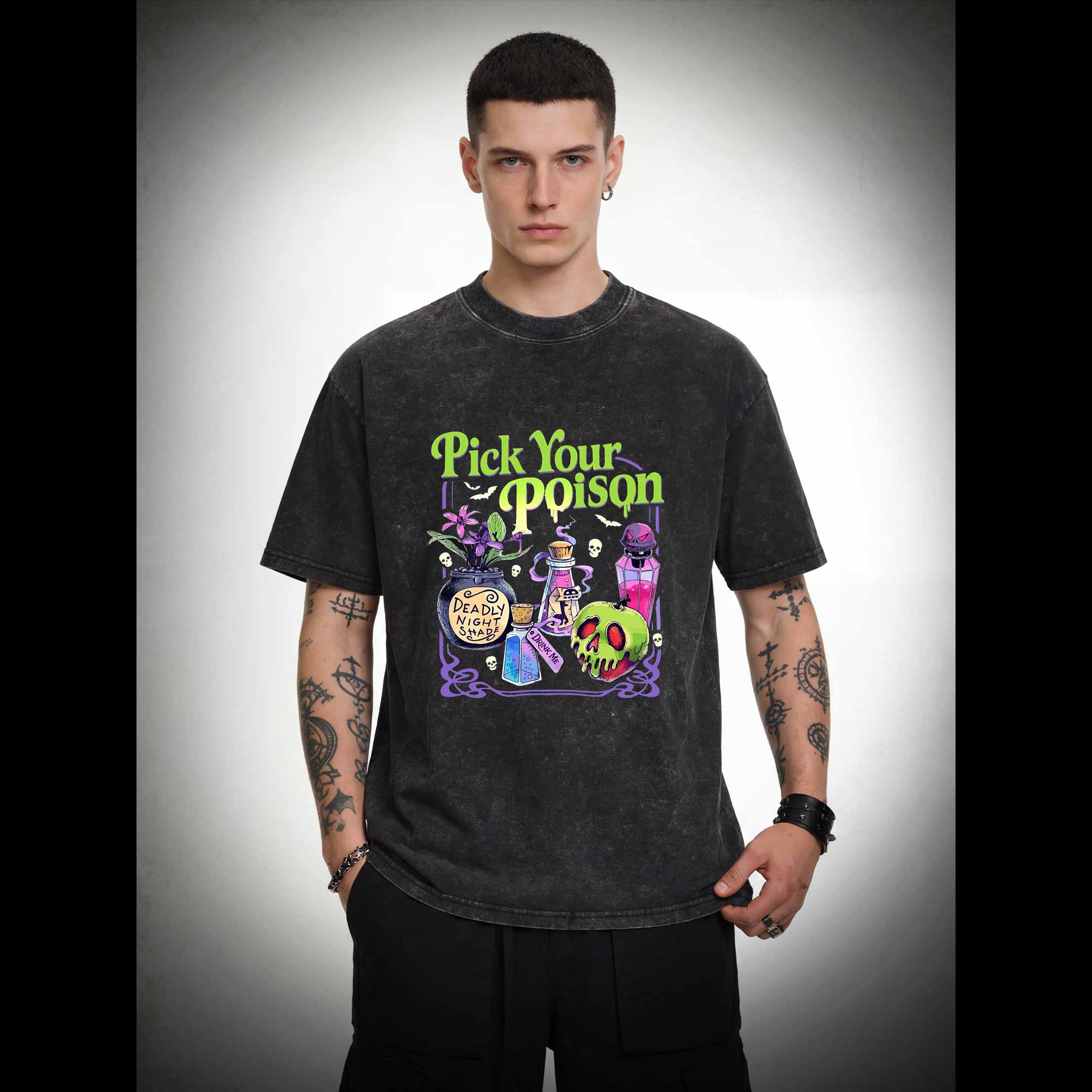 Pick Your Poison Washed T-shirt
