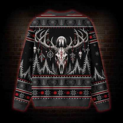 Gothic Wendigo Forest Ugly Sweatshirts