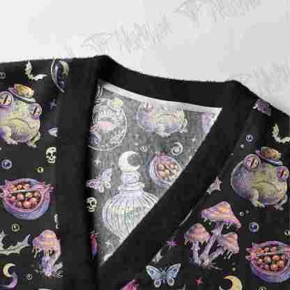 Midnight Potion Cabinet Cardigan Sweater