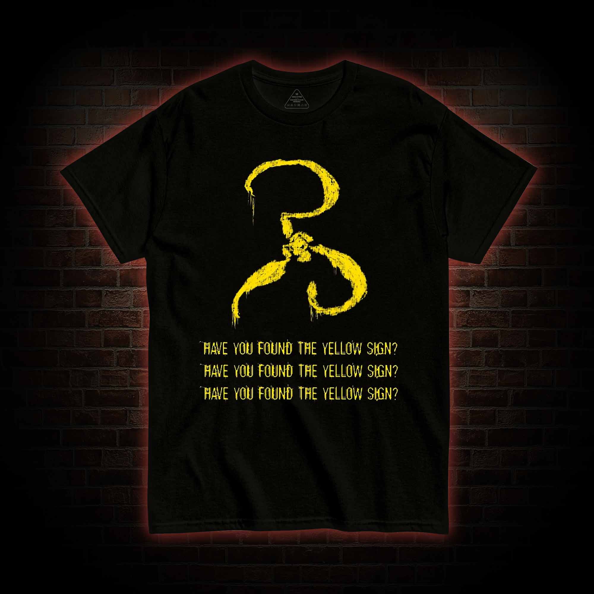 Have you found the Yellow Sign T-shirt 