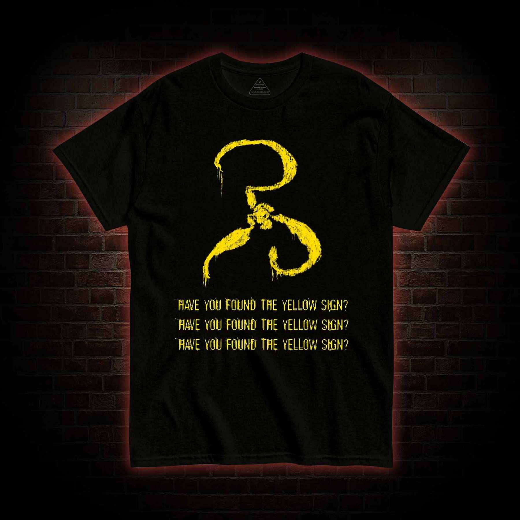 Have you found the Yellow Sign T-shirt