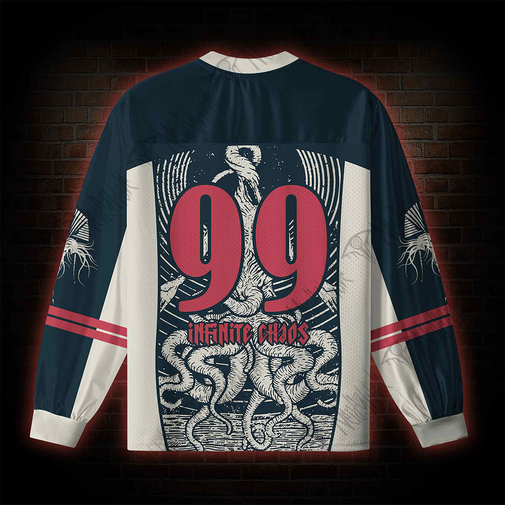 Infinite Chaos V-Neck Long Sleeve Jersey