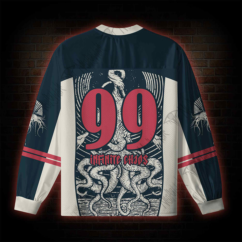 Infinite Chaos V-Neck Long Sleeve Jersey