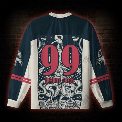 Infinite Chaos V-Neck Long Sleeve Jersey