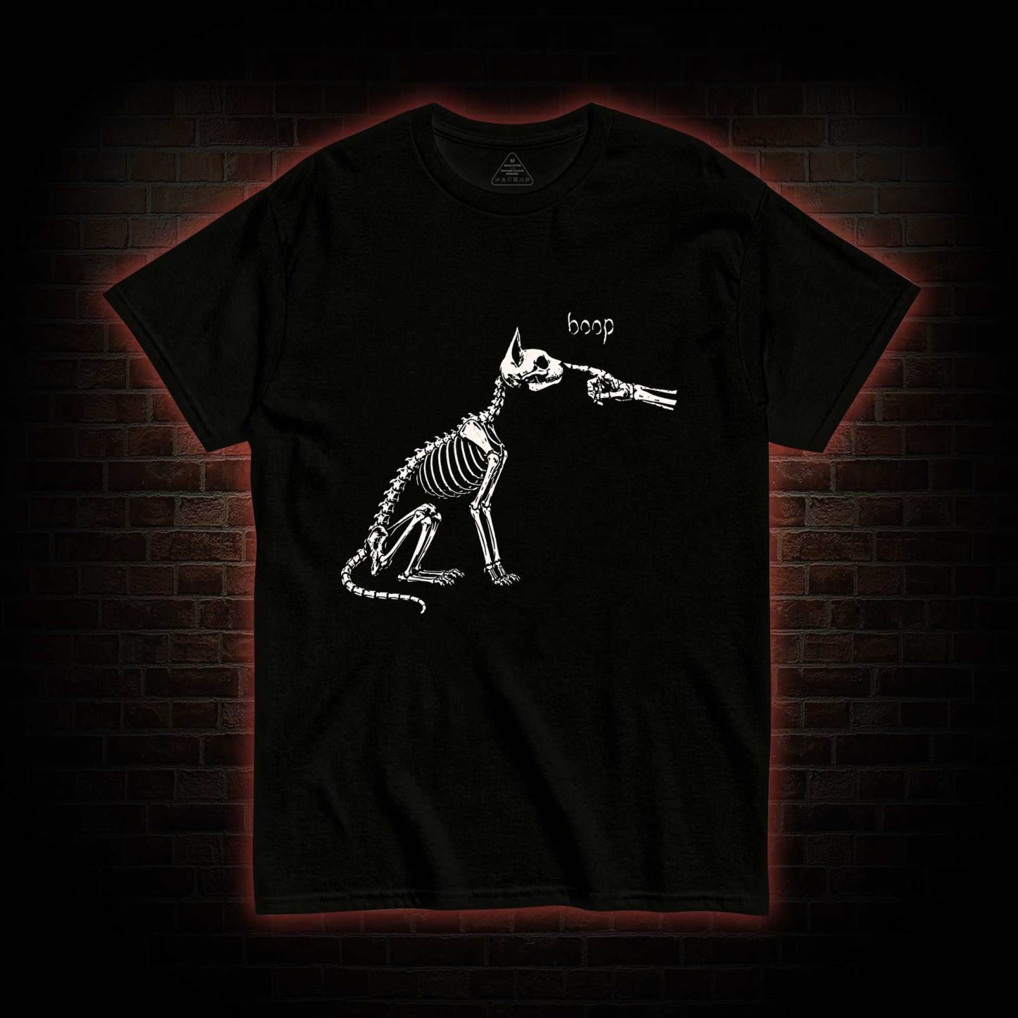 Skeleto Cat Boop T-shirt