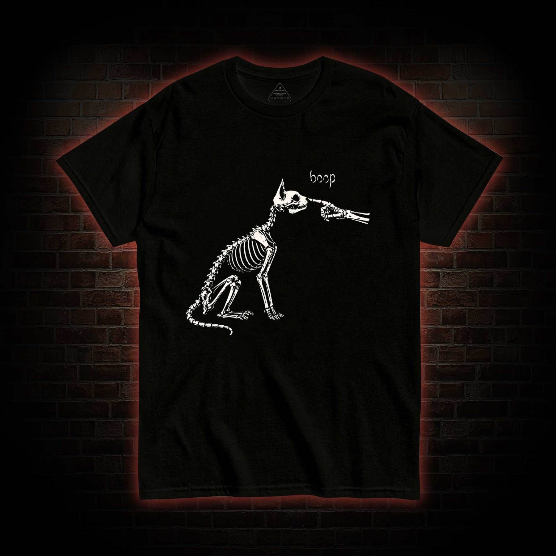 Skeleto Cat Boop T-shirt