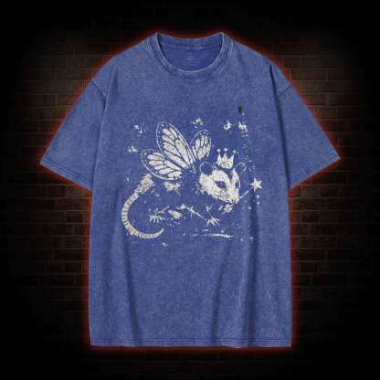 Your Fairy Godpossum Washed T-shirt