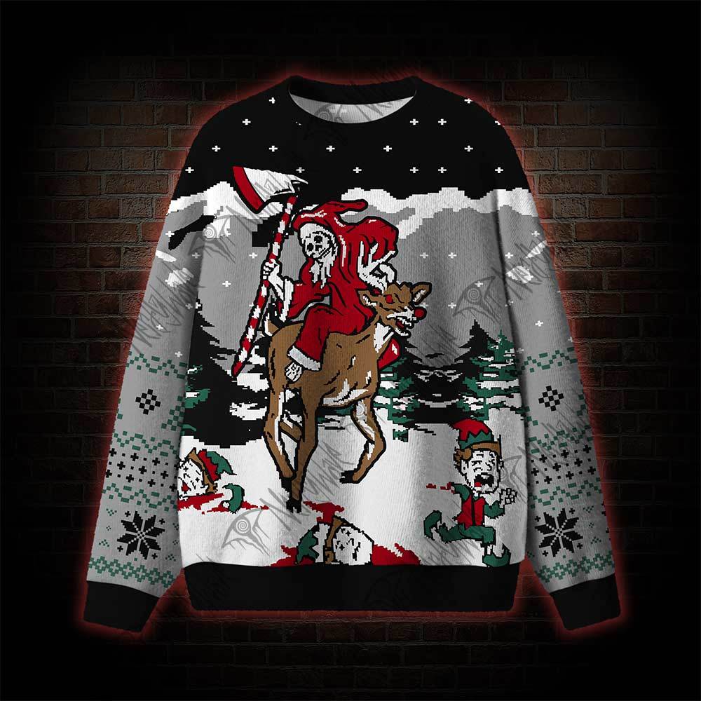 Grim Reaper Ugly Sweatshirts