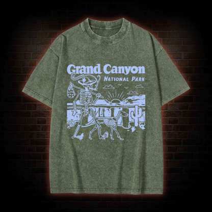 Grand Canyon National Park Washed T-shirt
