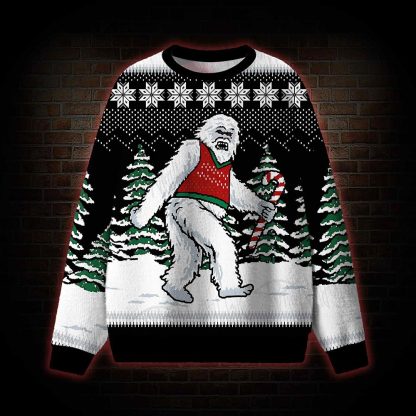 Christmas Funny Bigfoot Sweatshirts