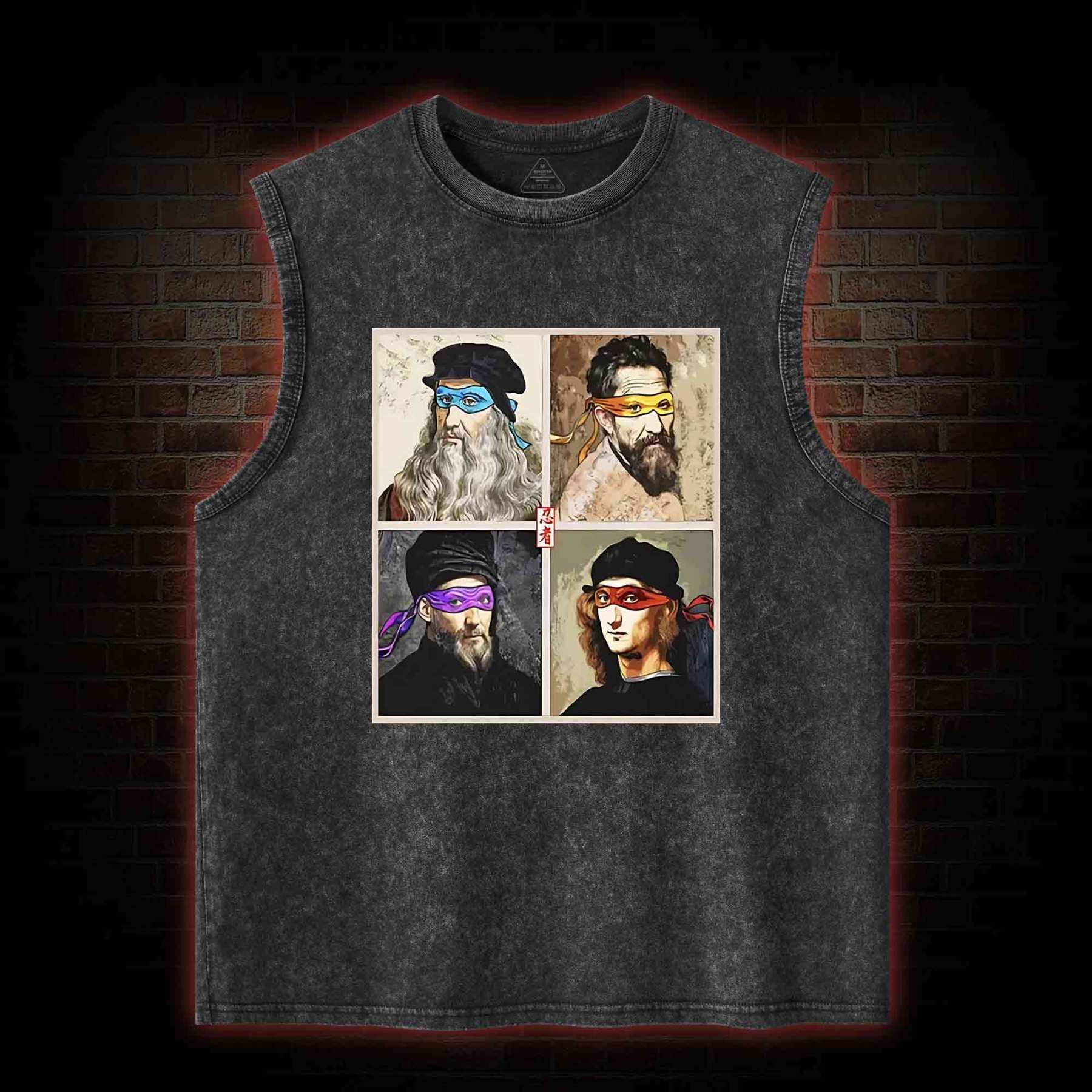 Masters of the Renaissance in the Light Tank Top