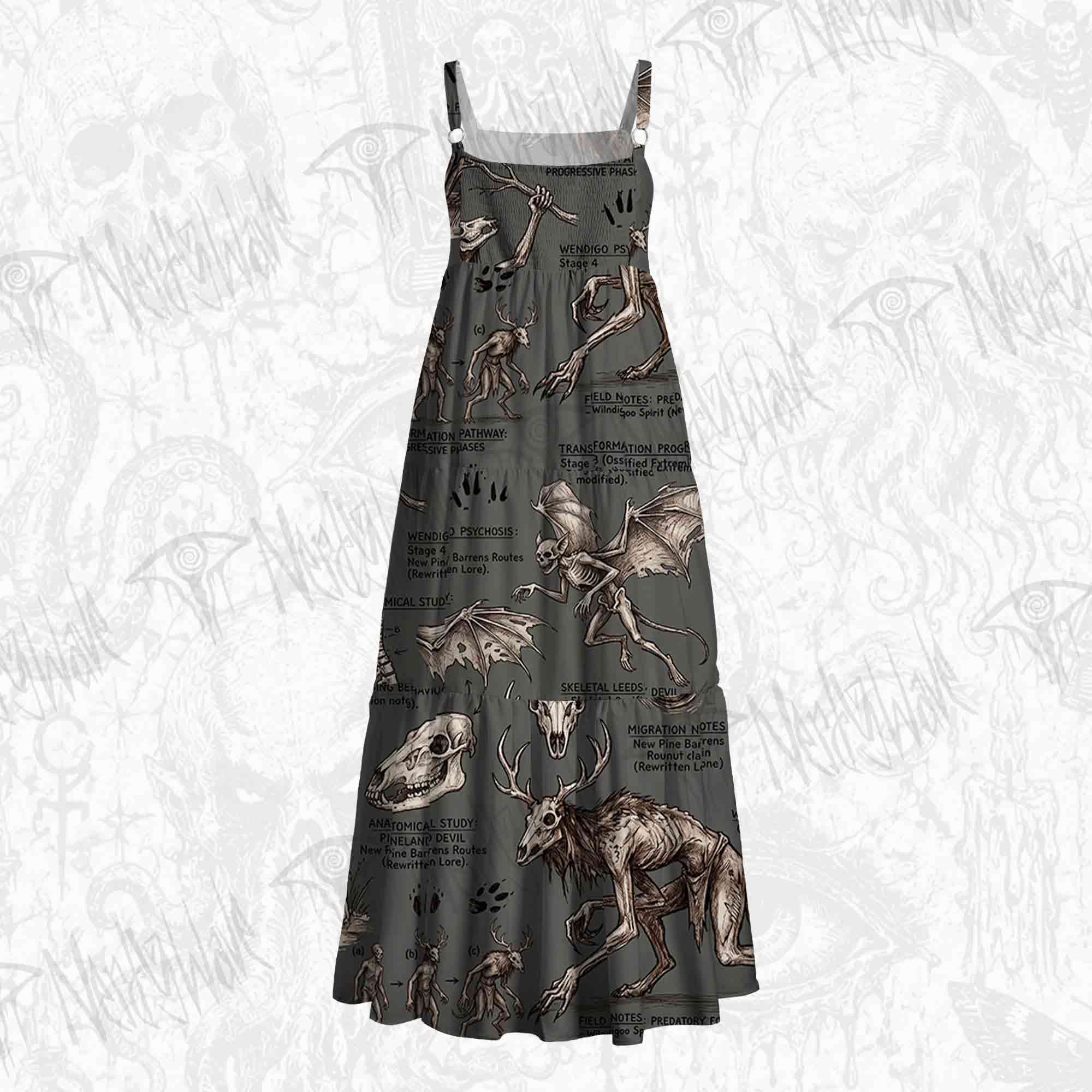 Wild Beast Wide Straps Maxi Dress
