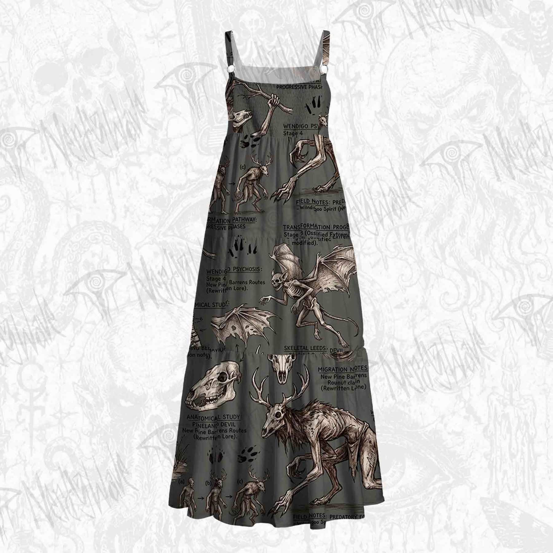 Wild Beast Wide Straps Maxi Dress