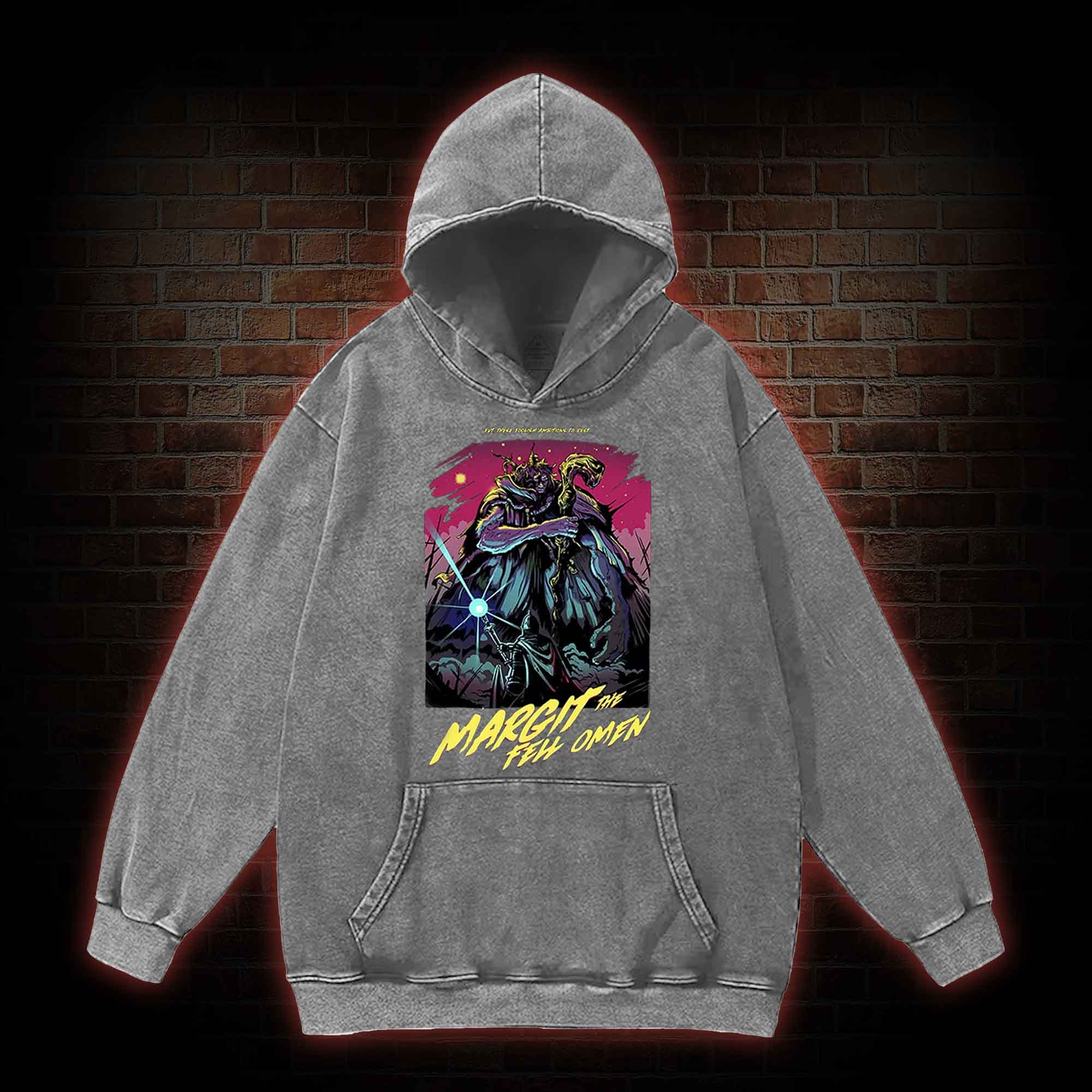 Put These Foolish Ambitions to Rest Washed Hoodie