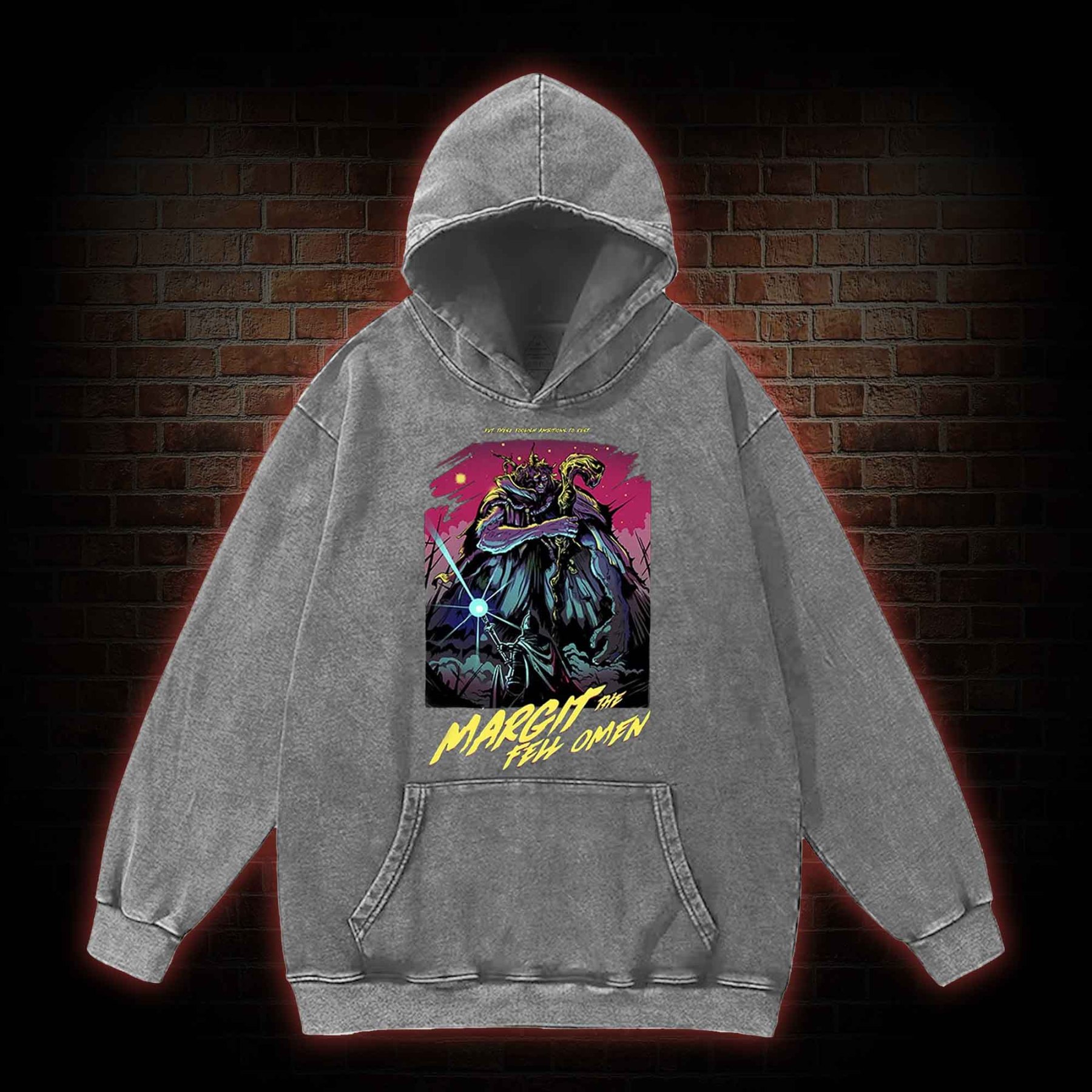 Put These Foolish Ambitions to Rest Washed Hoodie