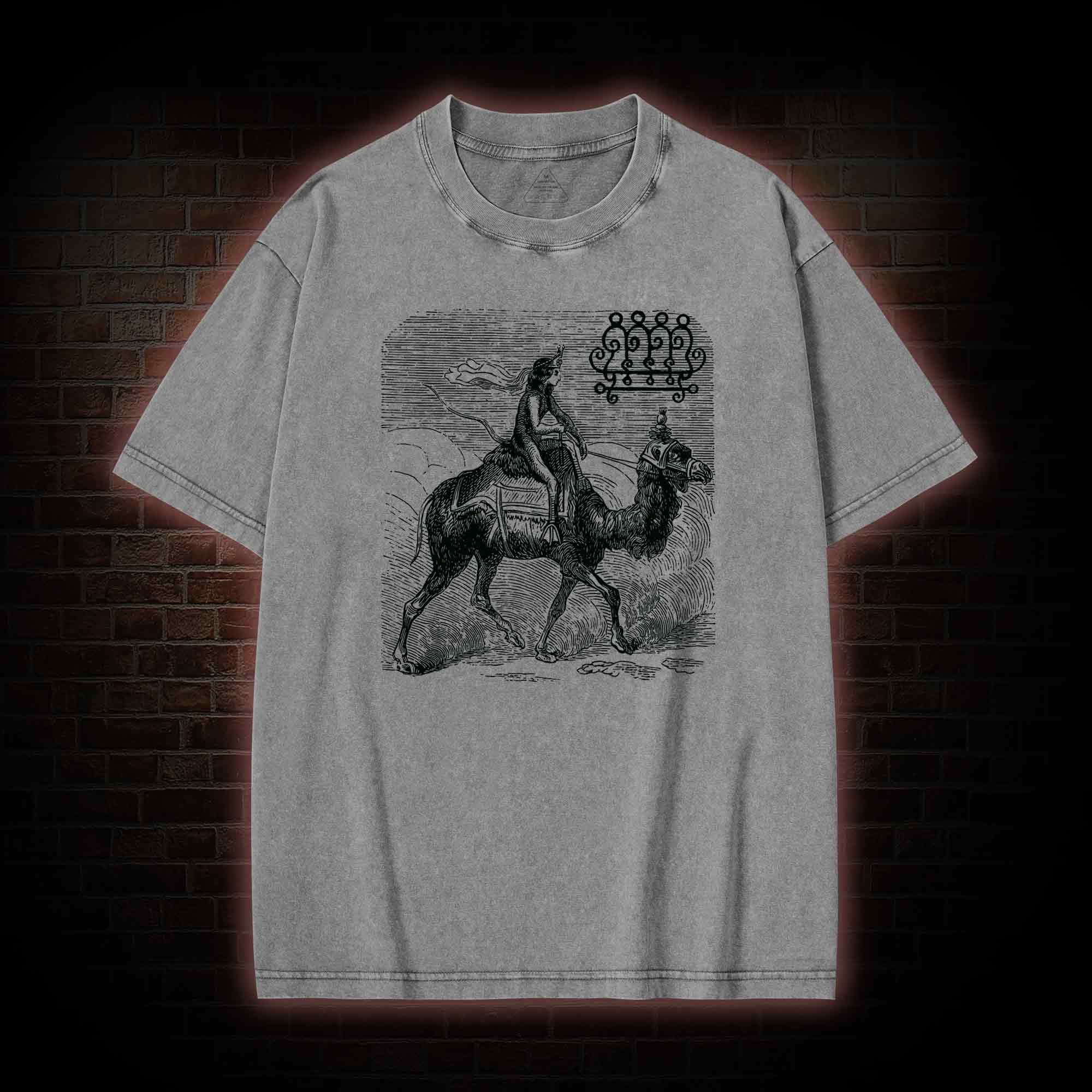 Demonology Washed T-shirt