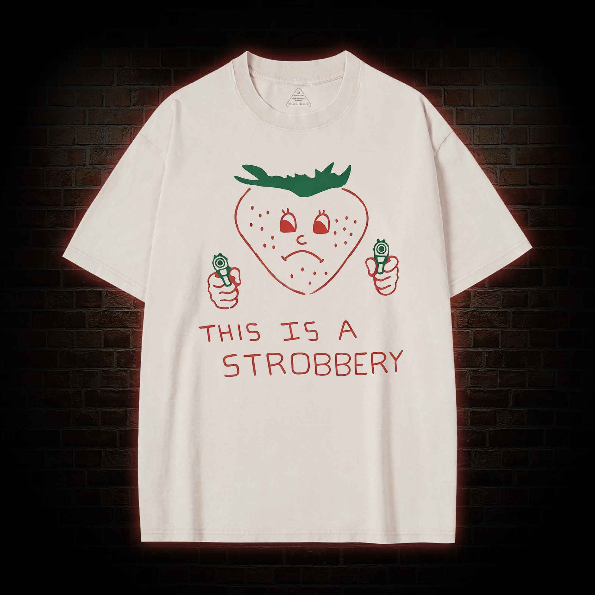 This is a Strobbery Washed T-shirt