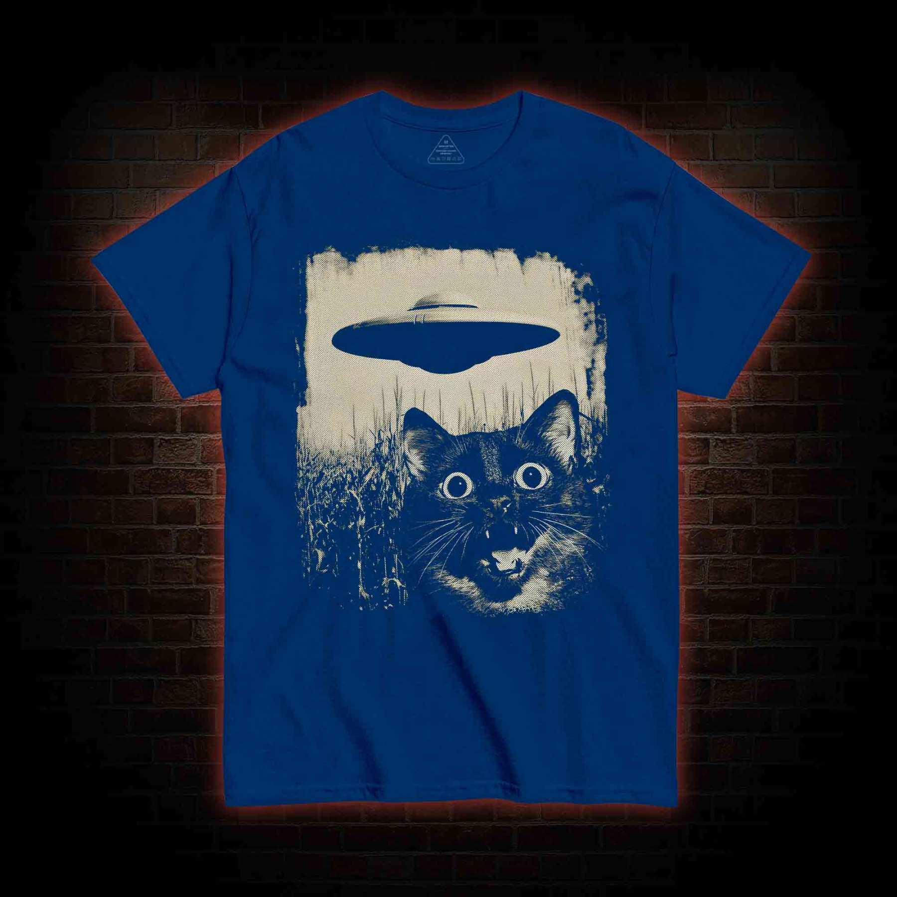UFO & Cat T-shirt