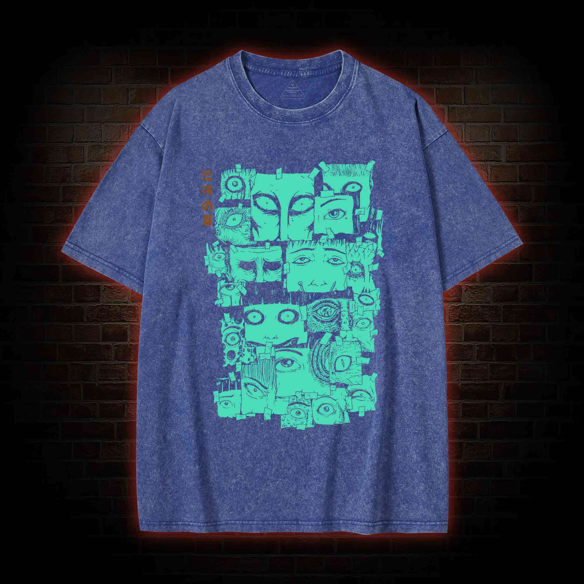 Eyes Of Horror Washed T-shirt