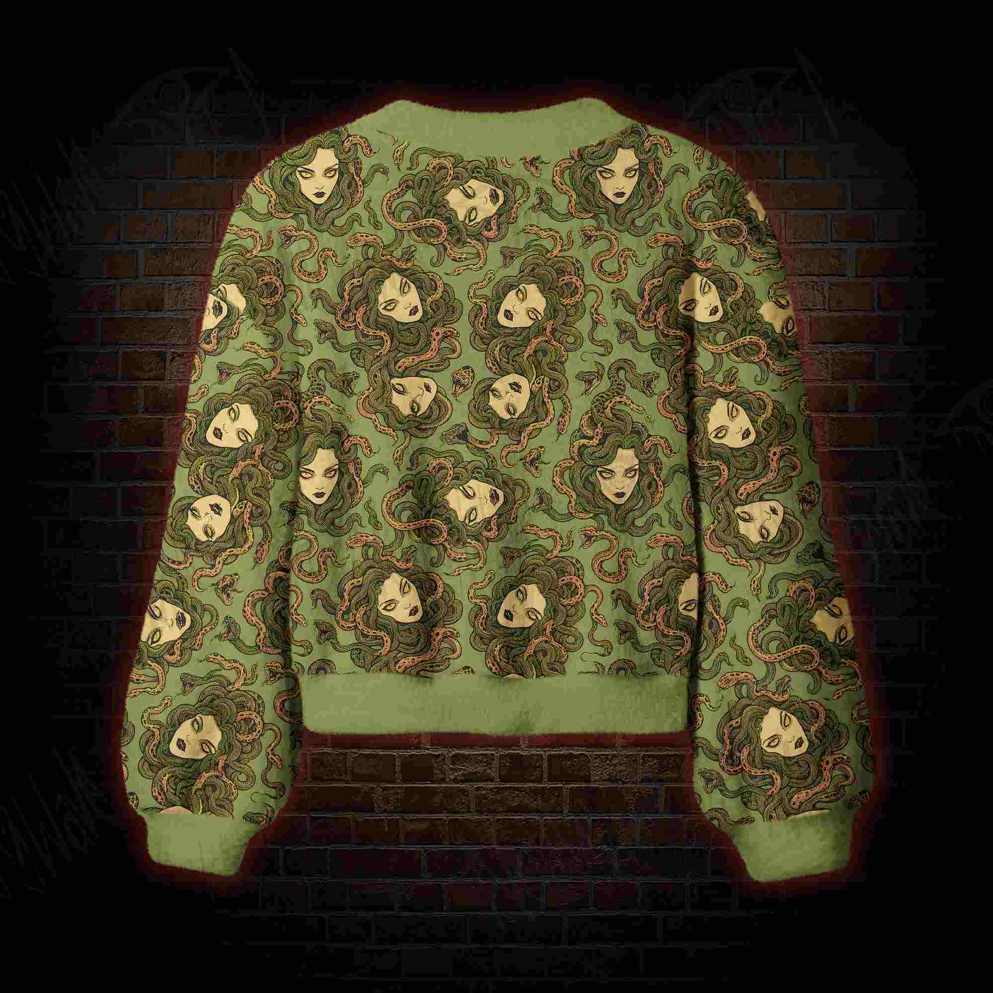 Medusa Serpent Women's Cardigan Sweater