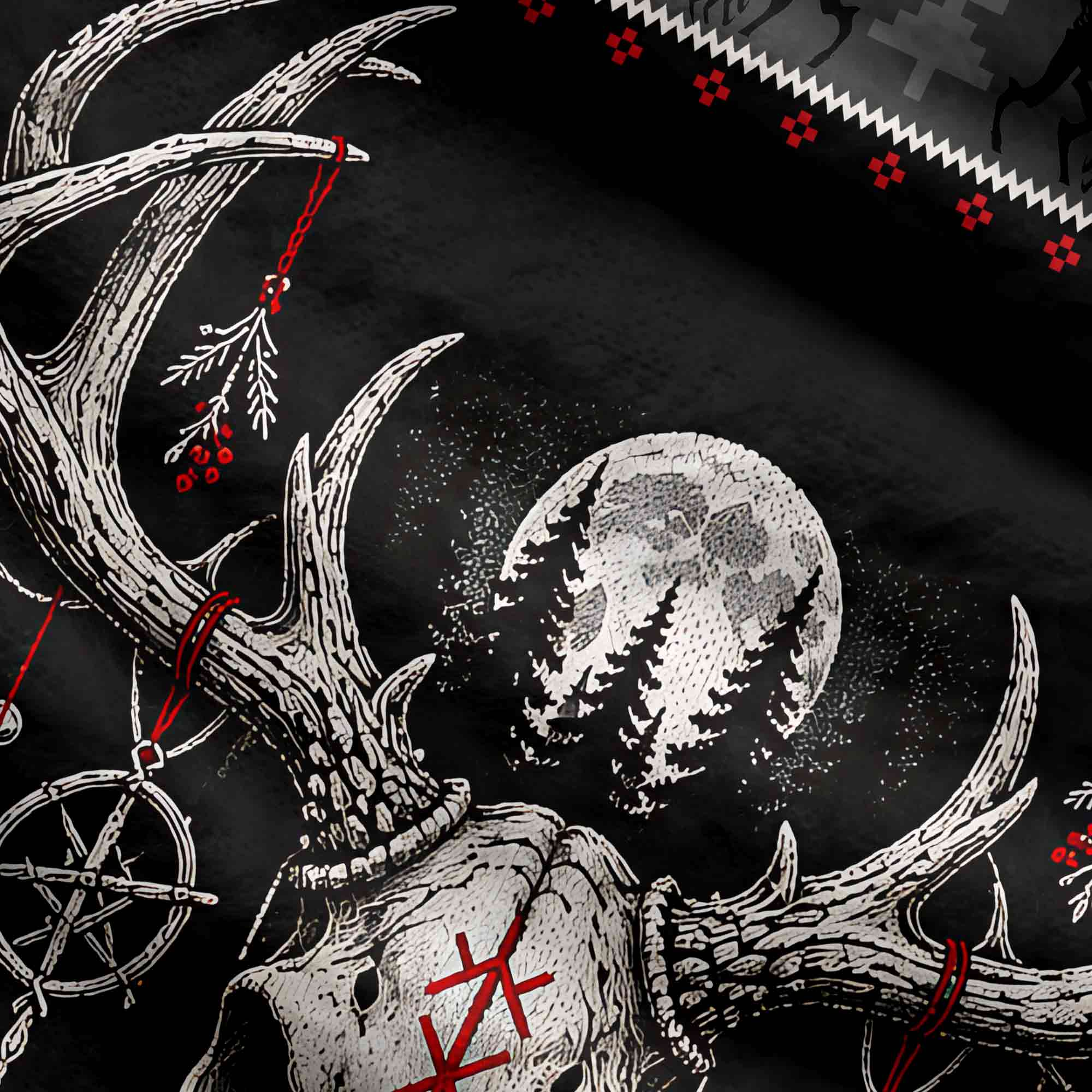 Gothic Wendigo Forest Ugly Sweatshirts
