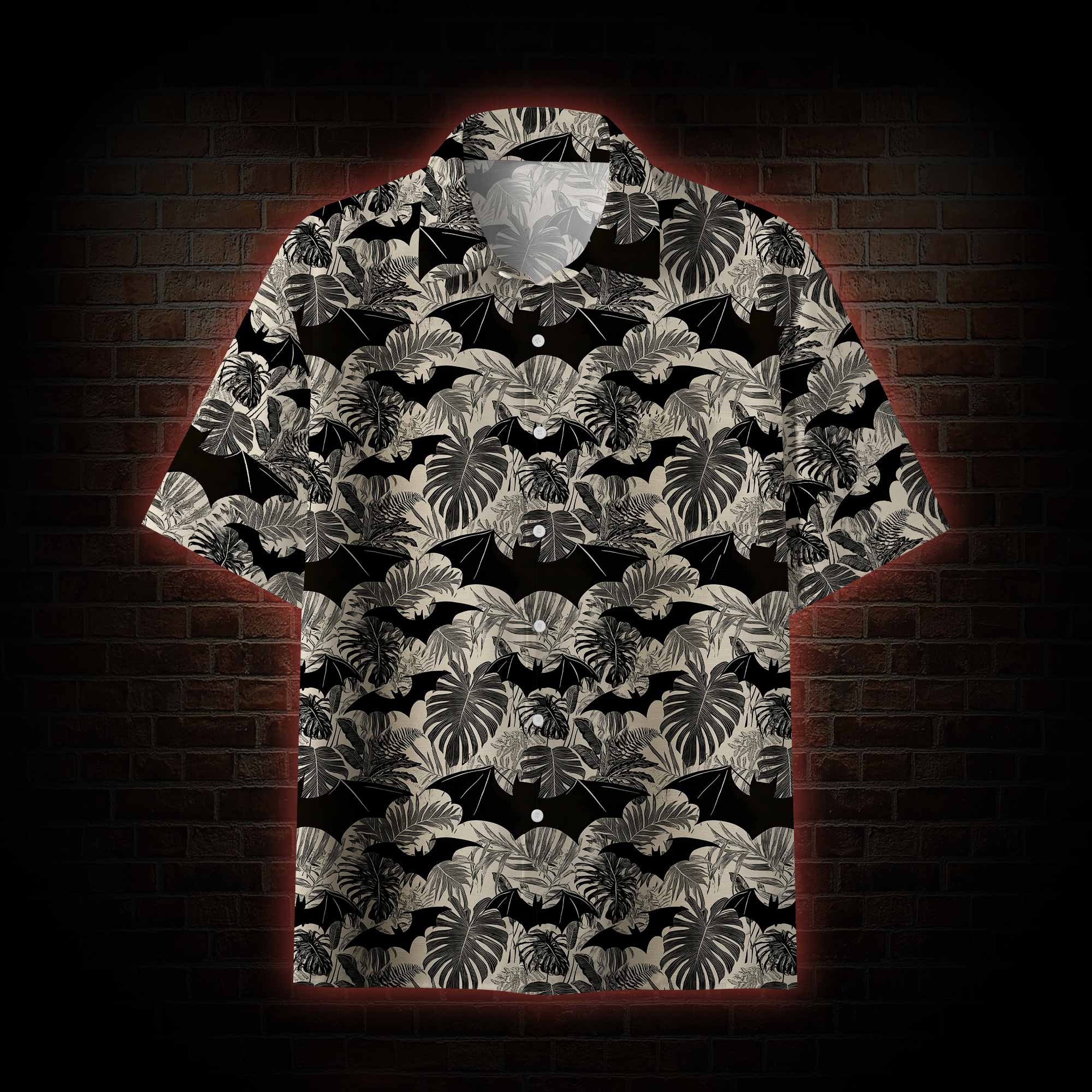 Bats in the Jungle Hawaiian Shirt