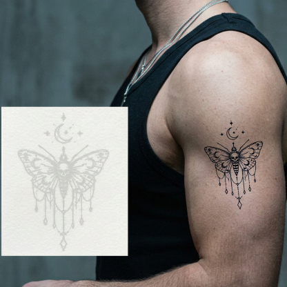 Luna's Soulguide Temporary Tattoo