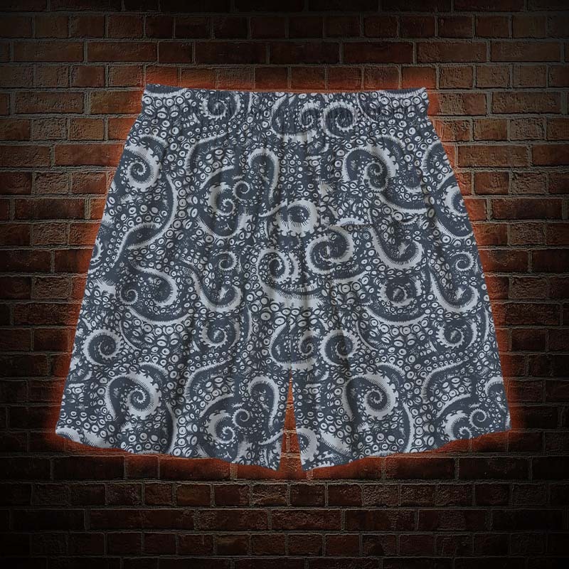 Octopus Tentacles Mens Swim Trunks