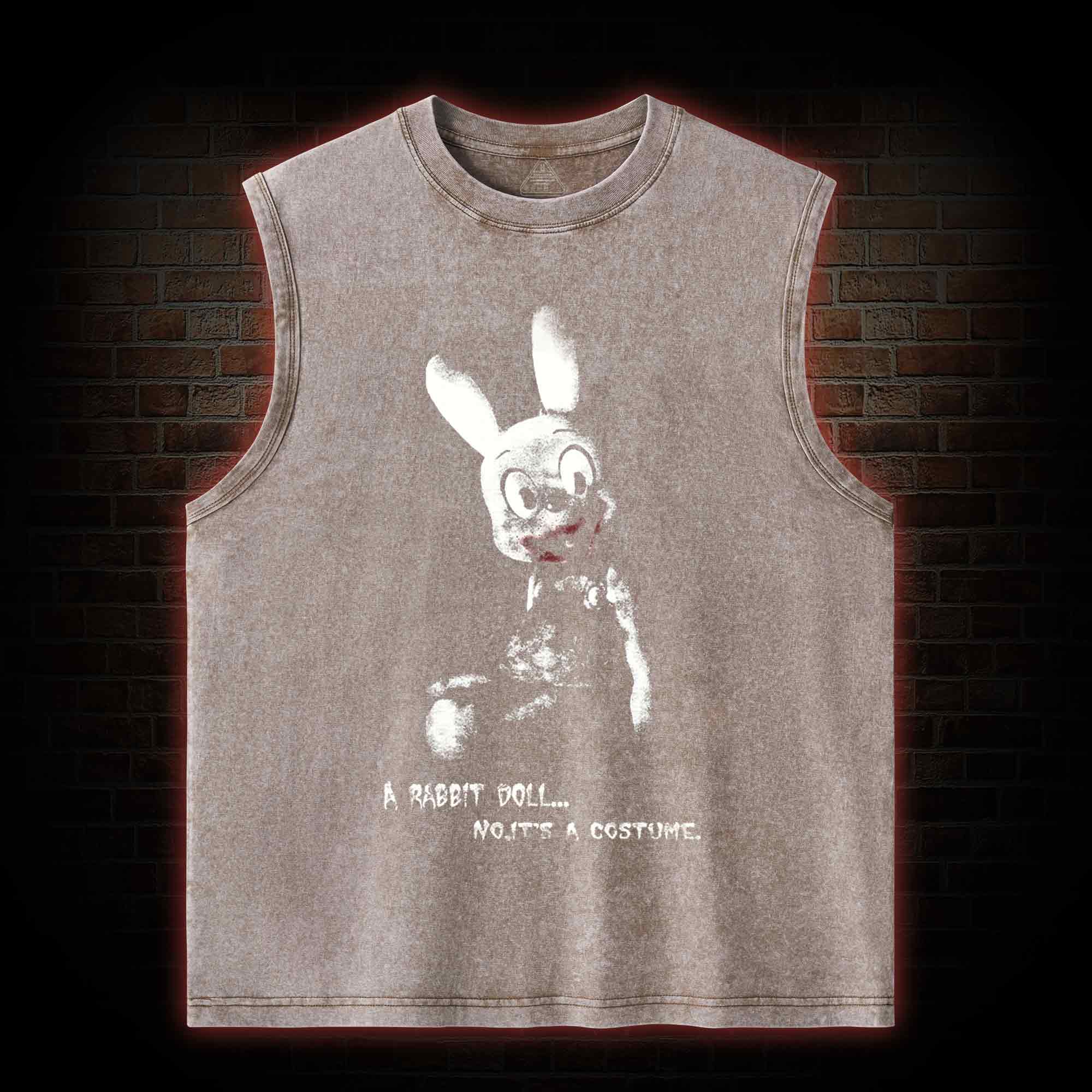 No It's a Costume Washed Tank Top