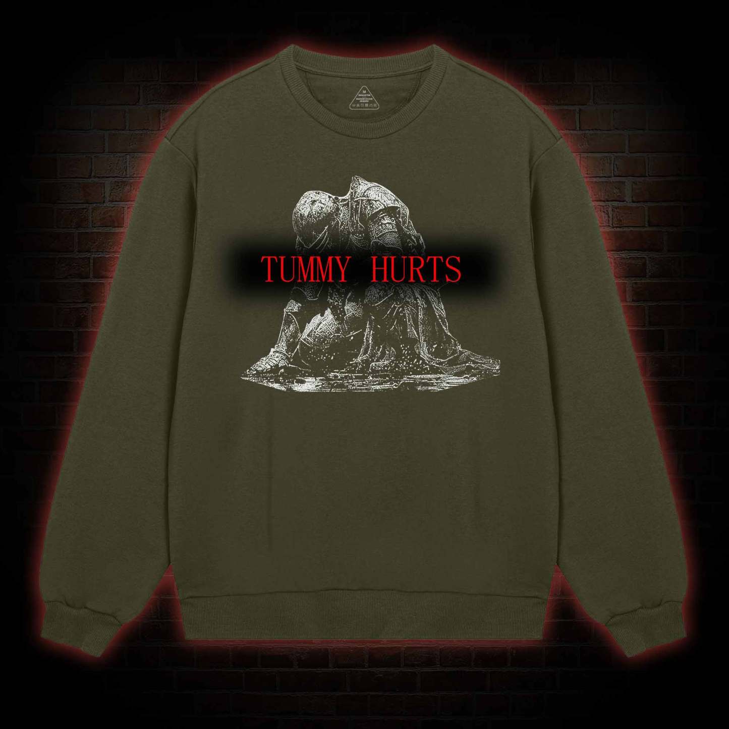 Retro Tummy Hurts Sweatshirt
