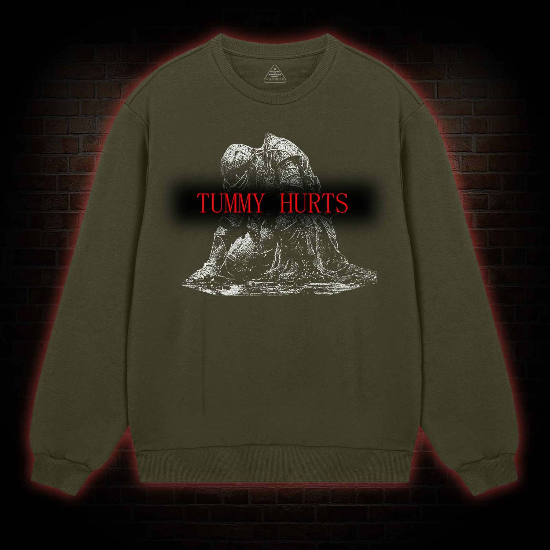 Retro Tummy Hurts Sweatshirt