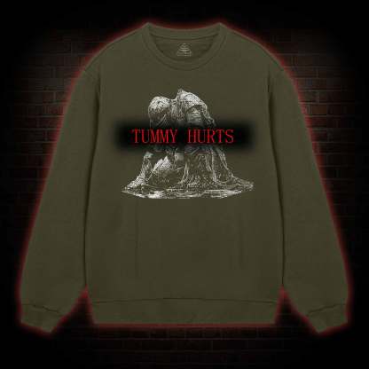 Retro Tummy Hurts Sweatshirt