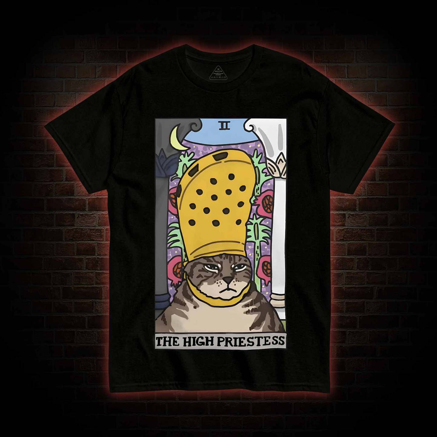 The High Priestess Cat T-shirt