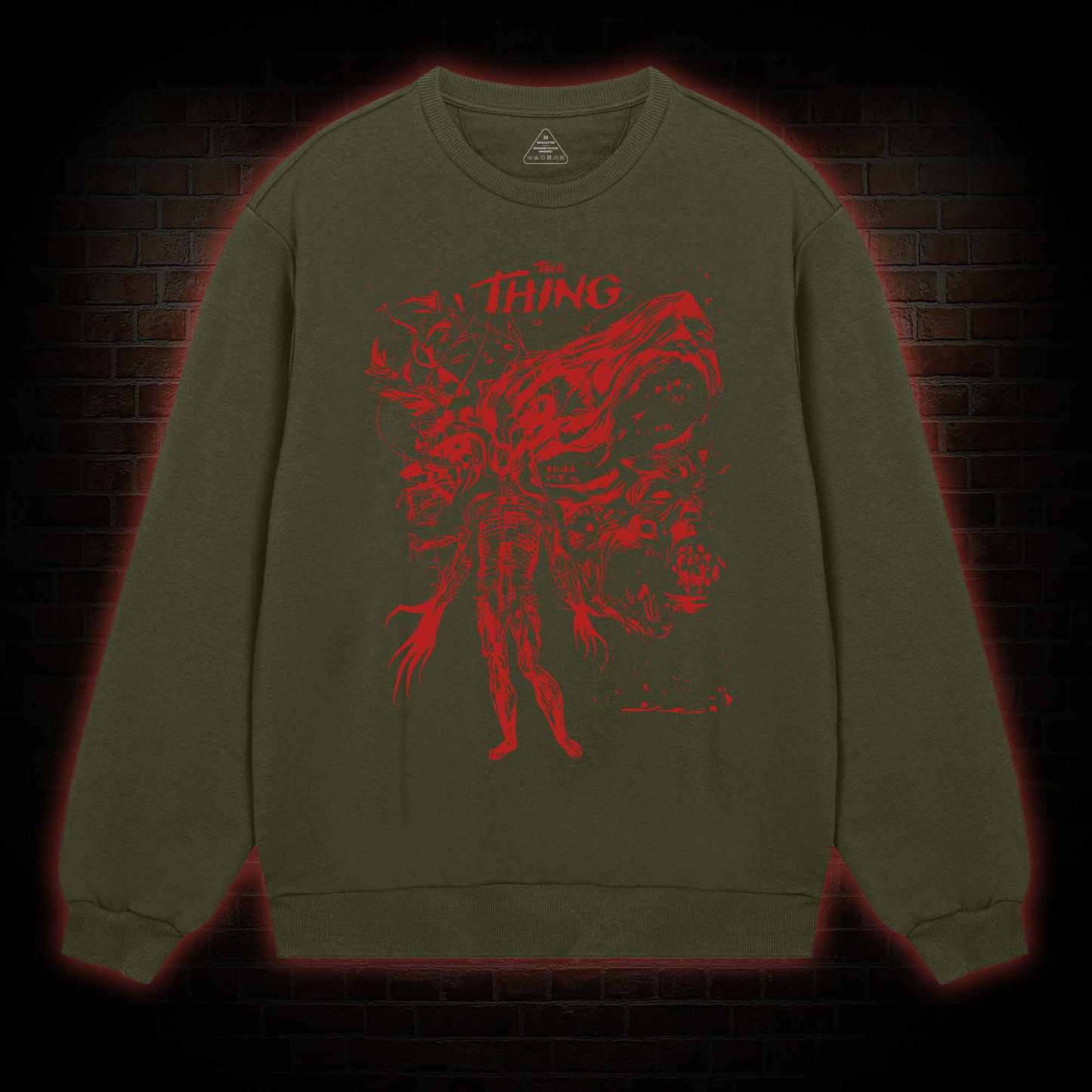Retro The Thing Horror Sweatshirt