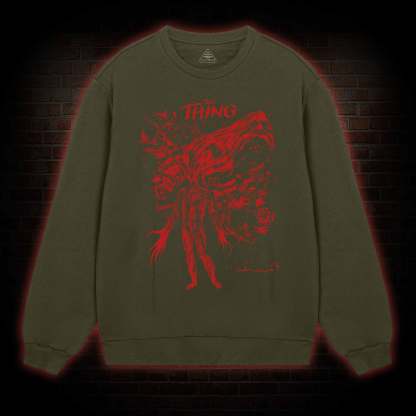 Retro The Thing Horror Sweatshirt