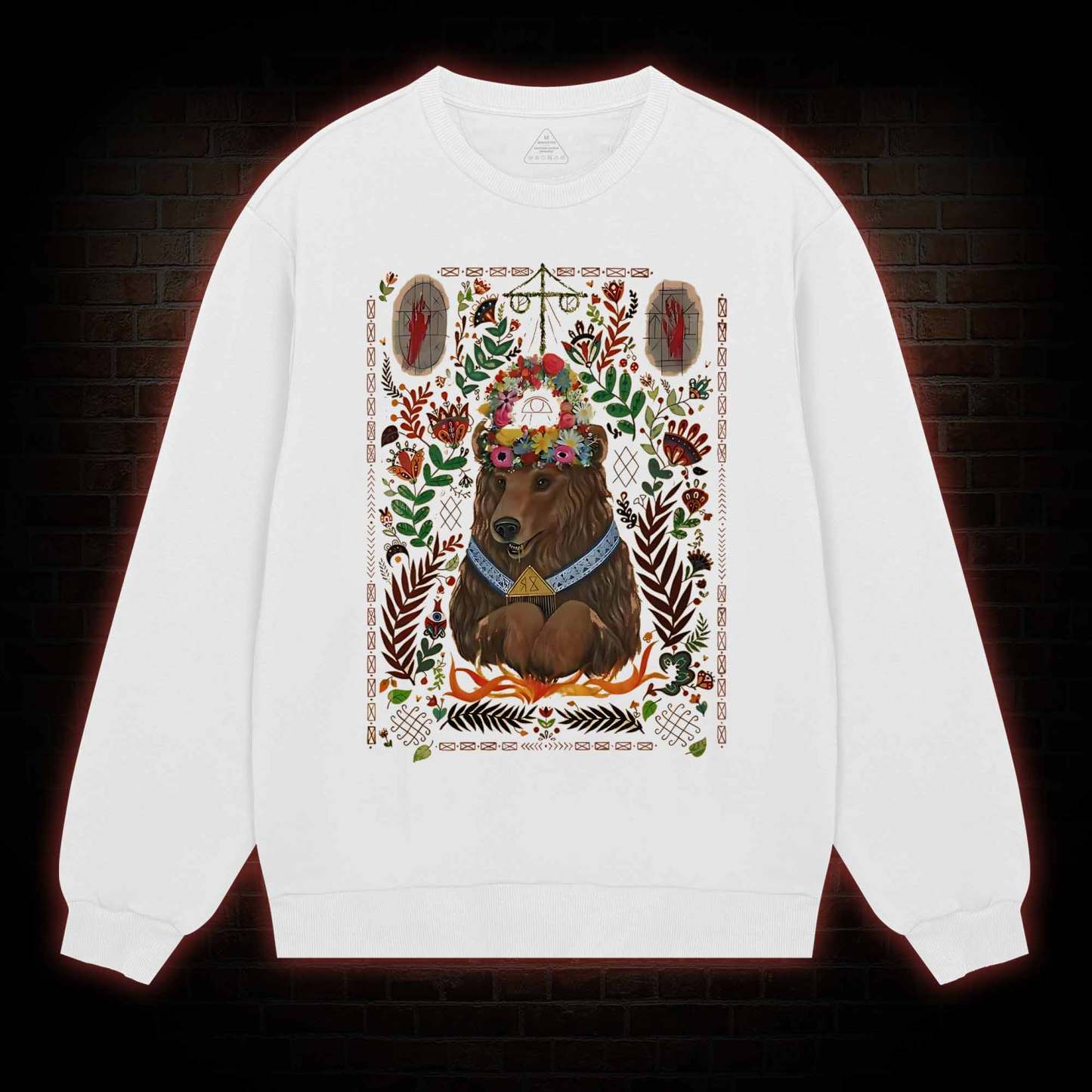 We View Life as a Circle Sweatshirt