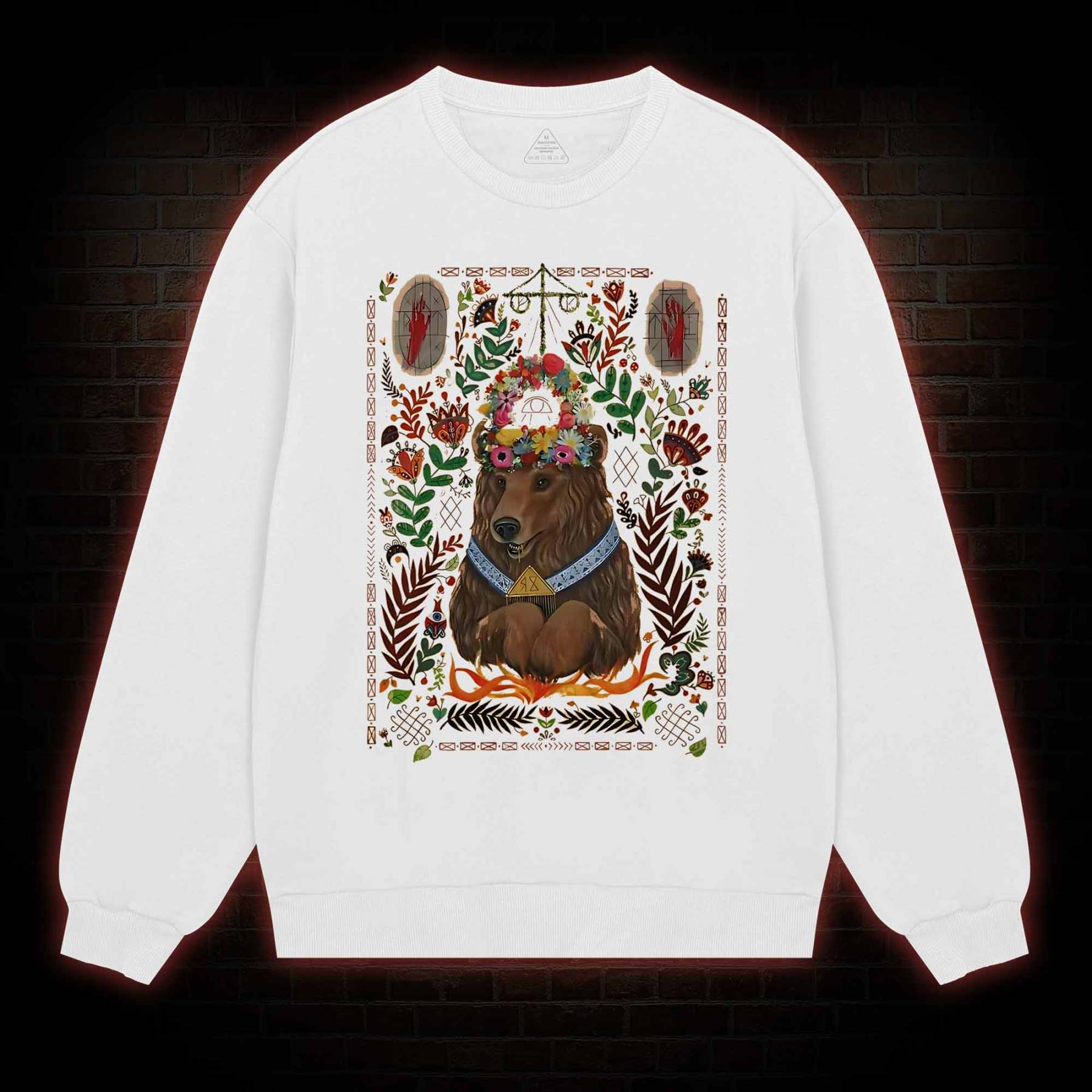 We View Life as a Circle Sweatshirt