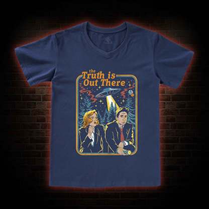 The Truth Is Out There V-Neck Classic T-Shirt
