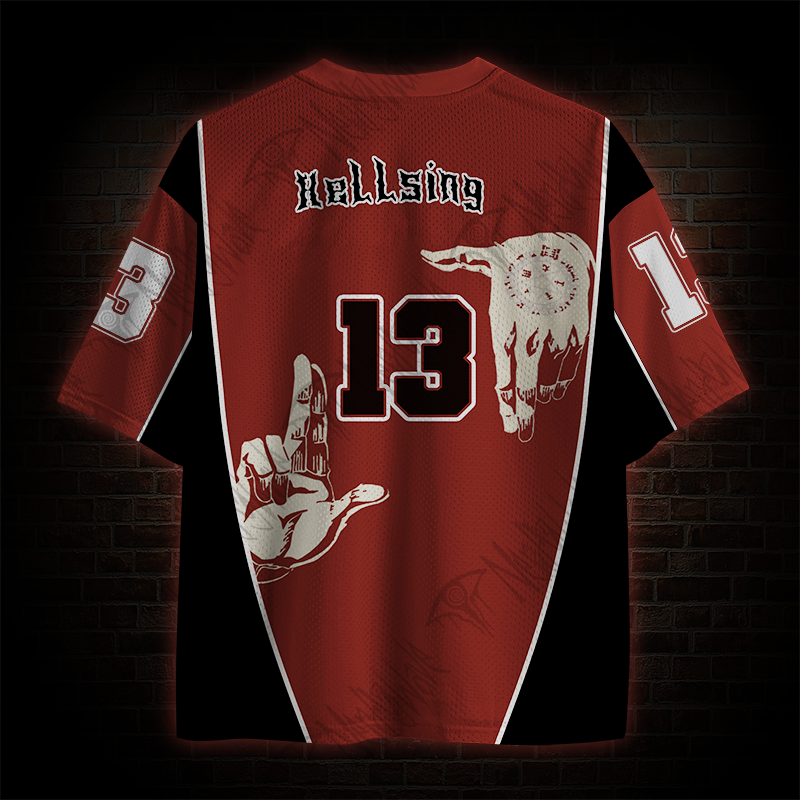 Hellsing Alucard Mesh Jersey