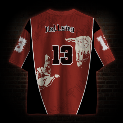 Hellsing Alucard Mesh Jersey