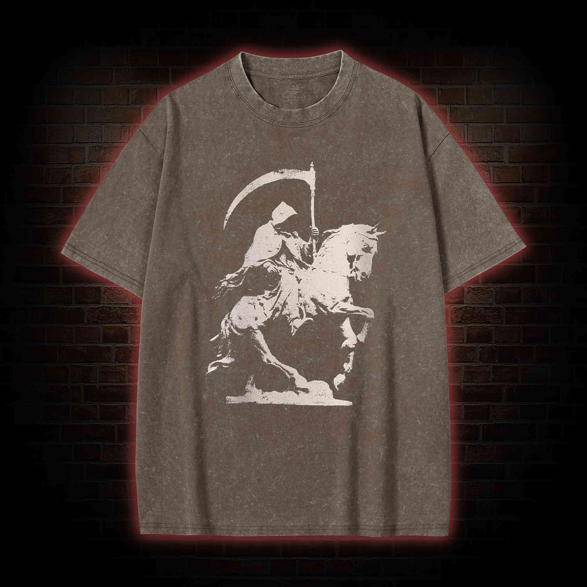 Grim Reaper Vintage Washed T-shirt
