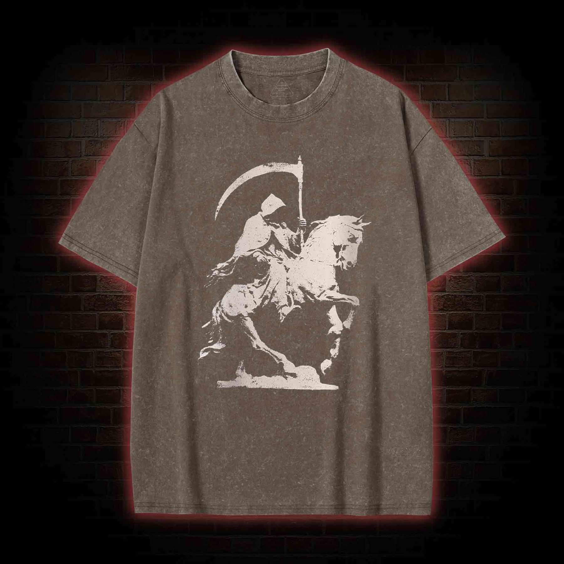 Grim Reaper Vintage Washed T-shirt