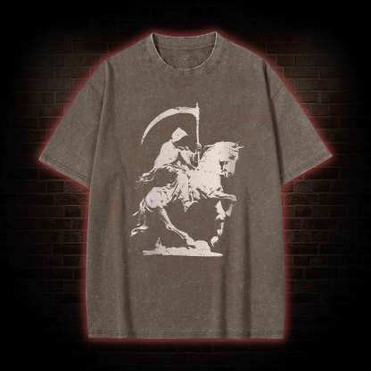 Grim Reaper Vintage Washed T-shirt