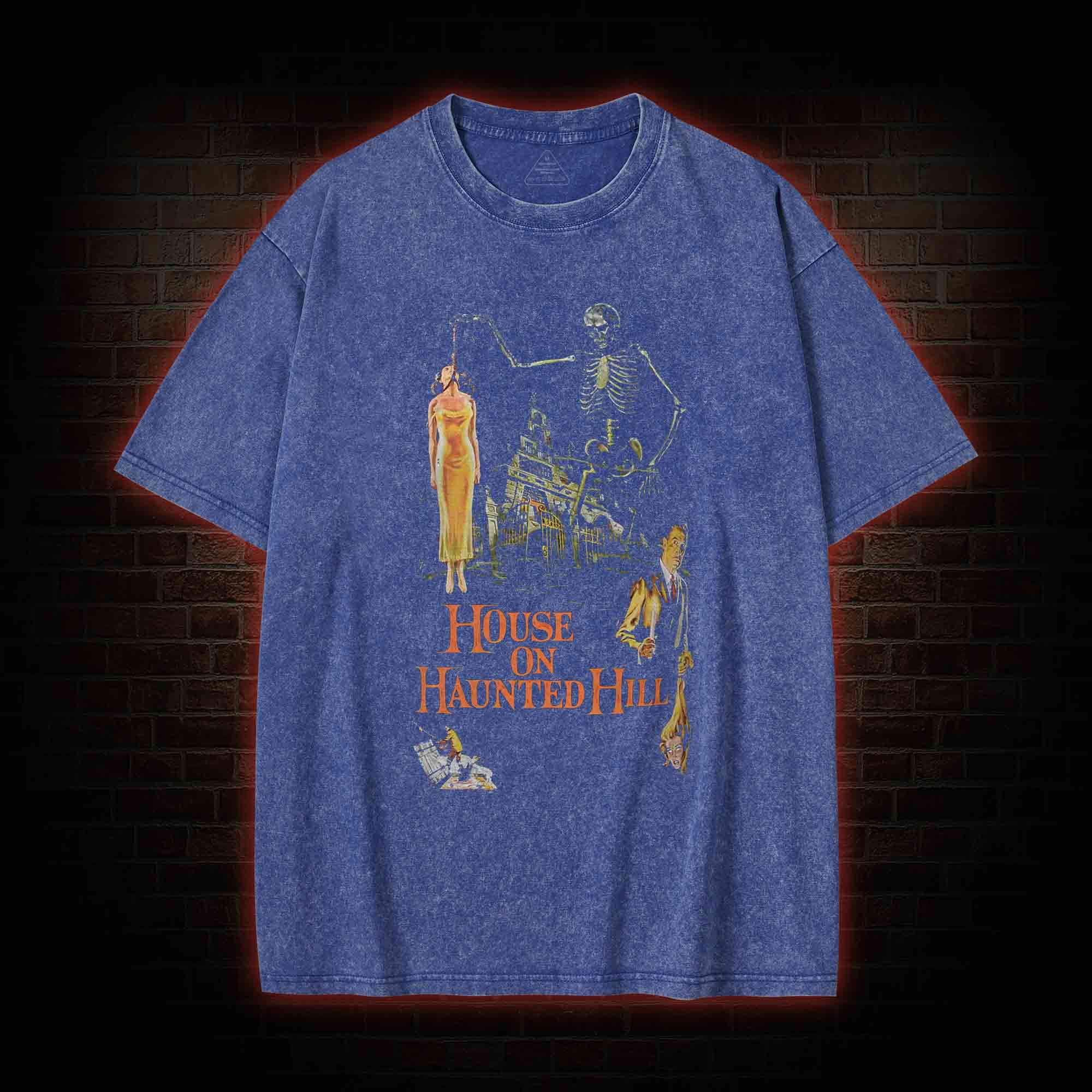 Haunted House Washed T-shirt