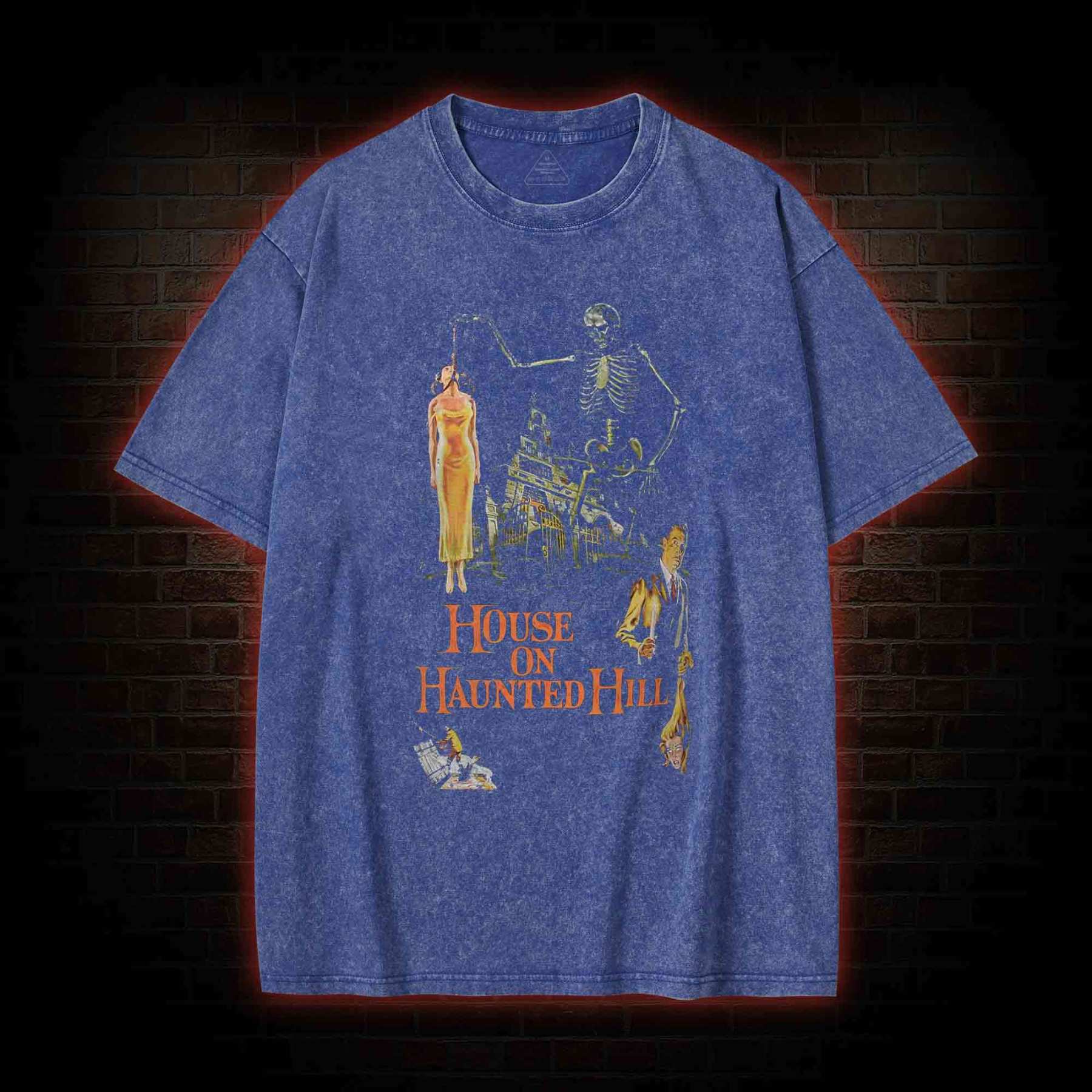 Haunted House Washed T-shirt
