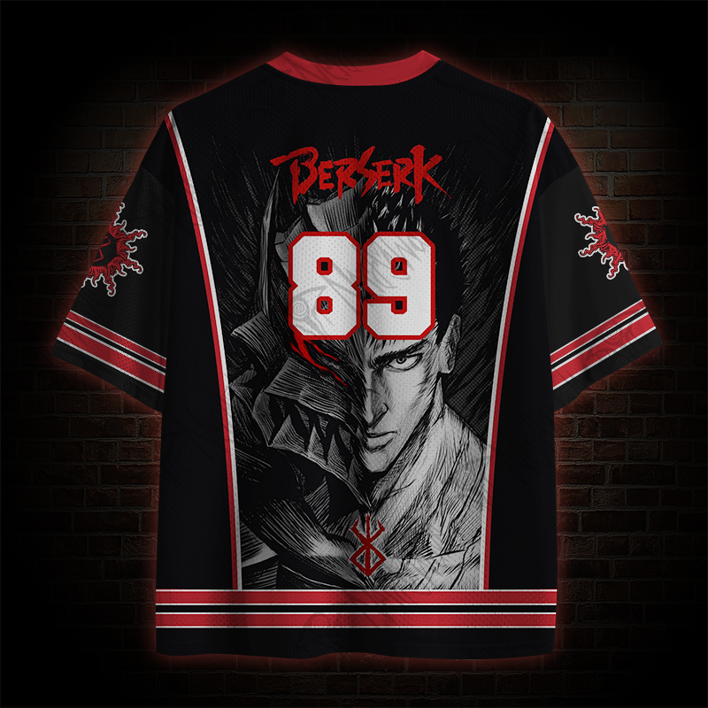 Black Swordsman Mesh Jersey